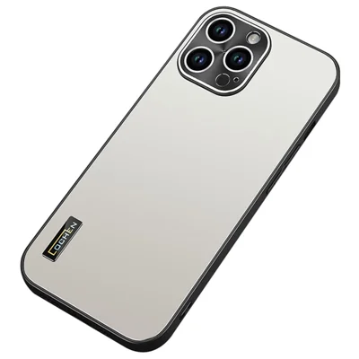 For iPhone 13 Pro Case TPU + PC Dual Layer Phone Cover Camera Protection - Matte Grey