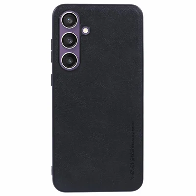 X-LEVEL Bojue-3 Series For Samsung Galaxy A25 5G (Global) (161.0 X 76.5 X 8.3mm) Case PU Leather Phone Back Cover - Black