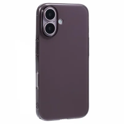 X-LEVEL For iPhone 16 Plus Case Hard PC Slim Fit Thin Phone Cover  - Transparent Black