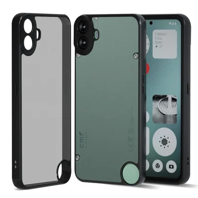 IBMRS For Nothing CMF Phone 1 Case TPU + PC Anti-Scratch Phone Cover - Matte Black