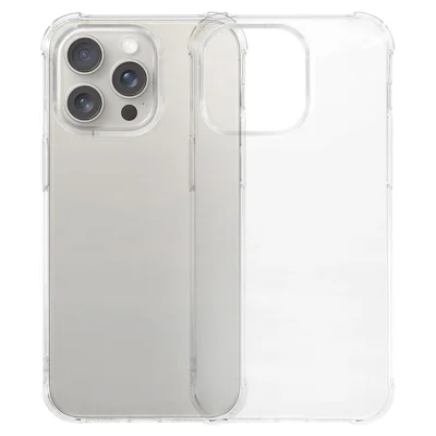 KALEBOL For iPhone 13 Pro Case 1.5mm TPU Airbag Corners Clear Phone Cover
