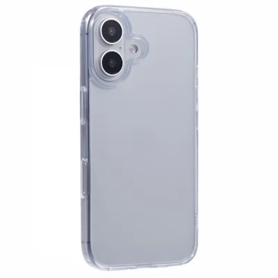 KIGC For iPhone 16 Plus Clear Case TPU+PC Protective Shockproof Phone Cover