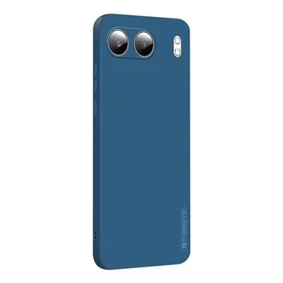 PINWUYO JK Følelsesrige Serie til OnePlus Nord 4 Etui Silkeblød Soft TPU Telefon Bagdæksel - Marineblå