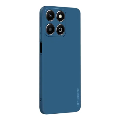 PINWUYO JK Touching Series For Honor X6b 4G Case Silky Touch Soft TPU Phone Back Cover - Navy Blue