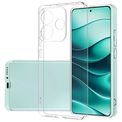 For Xiaomi Redmi Note 14 5G Case Ultra-Thin Flexible TPU Clear Phone Cover