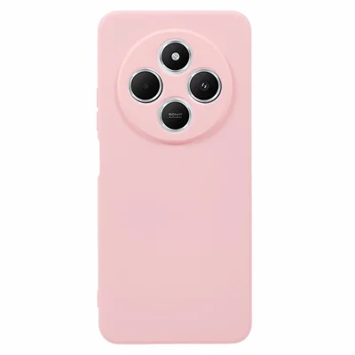 For Xiaomi Poco C75 4G / Redmi 14R 5G / 14C 4G Case Arc Edge 2.0mm TPU Protective Phone Cover - Pink