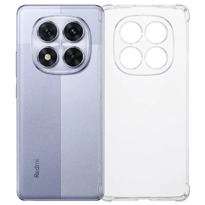 For Xiaomi Redmi Note 14 Pro 5G / Poco X7 5G Phone Case Reinforced Four Corner Anti-Drop Clear TPU Cover