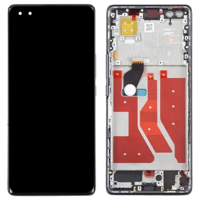 For Huawei nova 9 Pro OEM Grade S LCD Screen and Digitizer Assembly + Frame (Without Logo) - Black