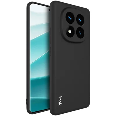 غطاء IMAK UC-3 سلسلة لهاتف Xiaomi Redmi Note 14 Pro+ 5G، غطاء ناعم غير لامع مقاوم للبصمات من مادة TPU