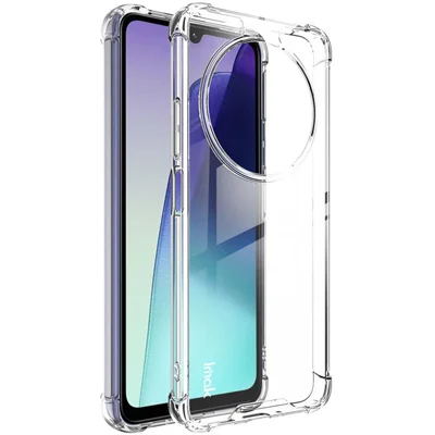 IMAK For Xiaomi Poco M7 5G / Poco C75 4G / Redmi 14R 5G / 14C 4G / A4 5G Case PC+TPU Shockproof Clear Phone Cover