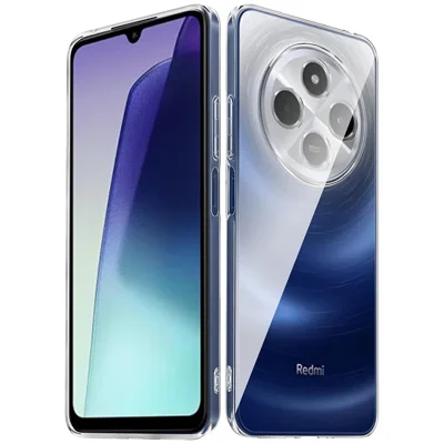 For Xiaomi Poco C75 4G / Redmi 14R 5G / 17C 4G / 14C 4G Case Anti-Fingerprint Crystal Clear TPU Phone Cover