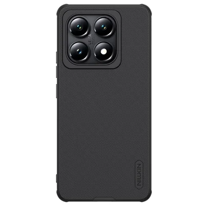 NILLKIN Frosted Shield Pro For Xiaomi 14T Pro Case Matte PC+TPU Phone Cover - Black
