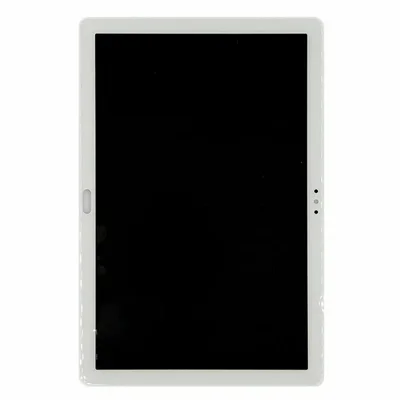For Huawei Mediapad M5 Lite 10.1 BAH2-L09, BAH2-W09, BAH2-W19, BAH2-AL10 Grade C LCD Screen and Digitizer Assembly Part (Without Logo) - White