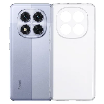 For Xiaomi Redmi Note 14 Pro+ 5G / Note 14 Pro 5G / Poco X7 5G Case Watermark-Free 2.0mm Clear Phone TPU Cover