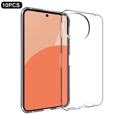 10Pcs / Pack For Sharp Aquos Sense 9 Clear Case Watermark-Free TPU Protective Cover