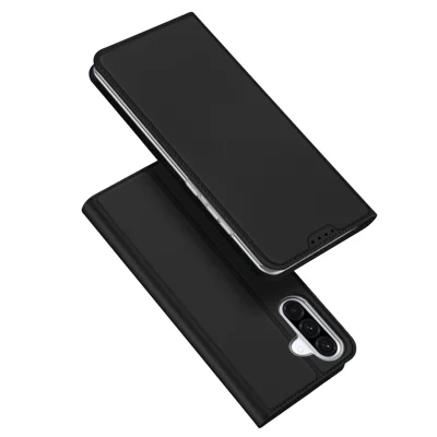 För Samsung Galaxy A56 5G / A36 5G Skal DUX DUCIS Skin Pro Serie Läderskal Med Kortficka - Svart