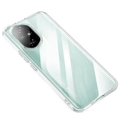 For Honor 300 Case PC+TPU Phone Cover Airbag Protection - Transparent