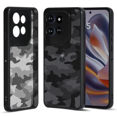 IBMRS Shockproof Case For Motorola Edge 60 Neo 5G / 50 Neo 5G / S50 5G / ThinkPhone 25 5G TPU + PC Heavy Duty Phone Cover Camera Protection - Artistic Camouflage