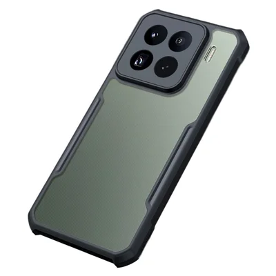XUNDD Etui na Xiaomi 15 Pro odporno na upadki TPU + przezroczysta pokrywa z akrylu