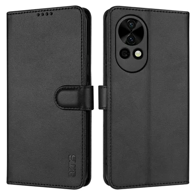 AZNS For Huawei nova 13 Case PU Leather Wallet Phone Cover - Black