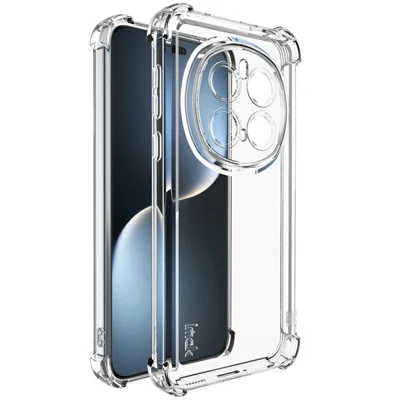 IMAK UX-4 Series for Honor Magic7 Pro 5G Clear Phone Case Four Corner Shockproof TPU Back Cover