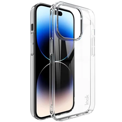 Folia IMAK Air II Pro przeciwupadkowa na iPhone 14 Pro Ultra Clear pokrywa antyudarowa twarda folia PC