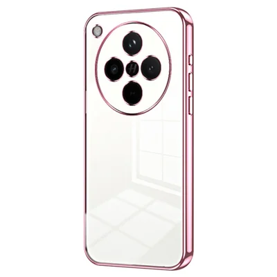 För Oppo Find X8 5G skal Elektropläterat rammjuka TPU mobilskal - Rosa