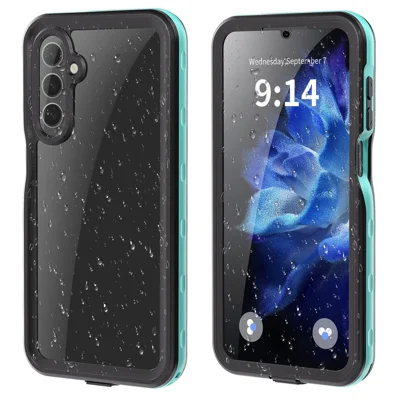 REDPEPPER For Samsung Galaxy A16 5G / 4G Case IP68 Waterproof PC+TPU Phone Cover - Blue