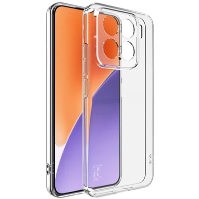 IMAK UX-5 Series Phone Cover for Xiaomi 15 / 15 Custom Edition Clear Case Shockproof TPU Slim Phone Back Cover