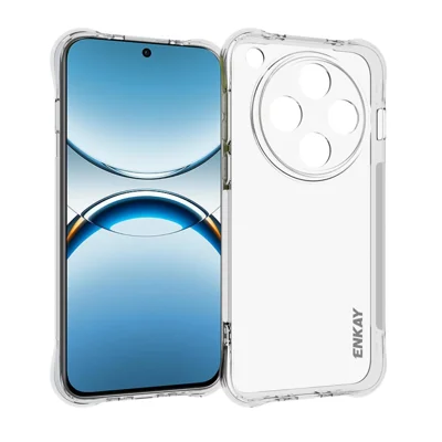 För Oppo Find X8 5G genomskinlig mobilskal ENKAY HAT PRINCE stötsäkert anti-slip TPU-hölje - Transparent