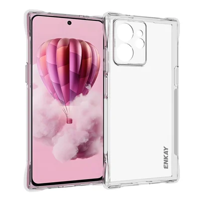 ENKAY HAT PRINCE For HMD Skyline Clear Phone Case Shockproof Anti-Slip TPU Cover - Transparent