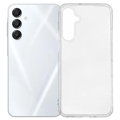 Transparent TPU Cover For Samsung Galaxy A18 5G / A18 4G / A17 5G / A17 4G / A16 4G / 5G Phone Case Airbag Protection (Big Rear Lens Hole)