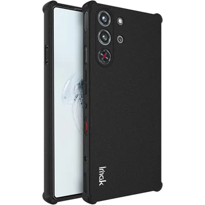 IMAK For ZTE nubia RedMagic 10S Pro+ 5G / 10S Pro 5G / 10 Pro+ 5G / 10 Pro 5G Case TPU Phone Cover Airbag Shockproof Protection - Black