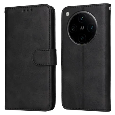 For Oppo Find X8 Pro 5G Case Wallet PU Leather Folio Flip Phone Cover - Black
