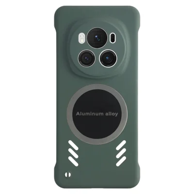 For Honor Magic6 5G Case Hard PC Frameless Heat Dissipation Phone Cover - Green