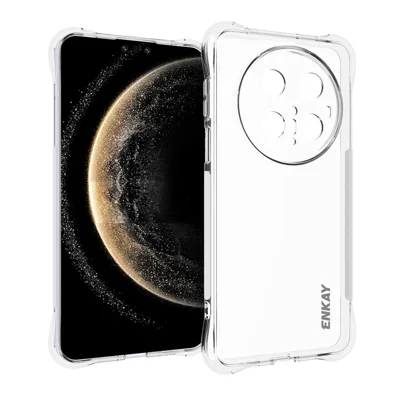 ENKAY HAT PRINCE For Huawei Mate 70 Pro Clear Phone Case   Shockproof Anti-Slip TPU Cover - Transparent