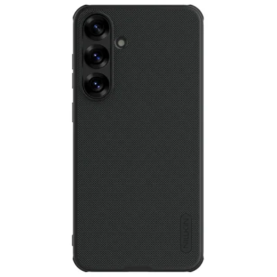 NILLKIN Frosted Shield Pro for Samsung Galaxy S25 Magnetic Case PC+TPU Phone Cover - Black