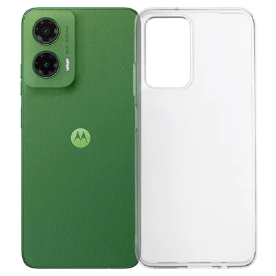 For Motorola Moto G35 5G Case Watermark-Free 2.0mm Clear Phone TPU Cover