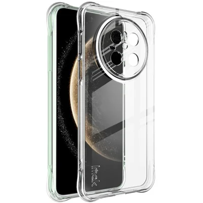 IMAK voor Huawei Mate 70 hoesje TPU telefoonhoes Airbag schokbestendige bescherming - Transparant
