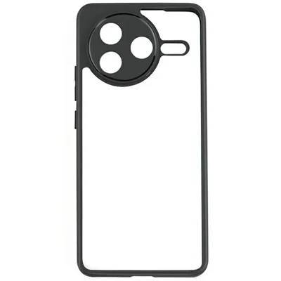 For Xiaomi Poco F7 Pro 5G / Redmi K80 5G Case Shockproof PC + TPU Clear Back Phone Cover