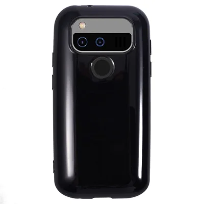 For Unihertz Jelly Max Case Soft TPU Drop Protection Phone Cover - Black