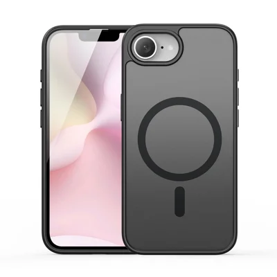 DUX DUCIS For iPhone 17e / 16e Case Yind Series PC+TPU Phone Cover Compatible with MagSafe - Black