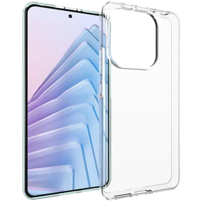 Voor Xiaomi Redmi Note 14 4G (163,25 mm) Transparante Telefoonhoes Watermerkbestendige TPU Achterklep