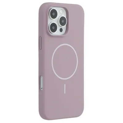 X-LEVEL For iPhone 16 Pro Case Compatible with MagSafe Liquid Silicone Phone Back Cover Skin Touch - Purple