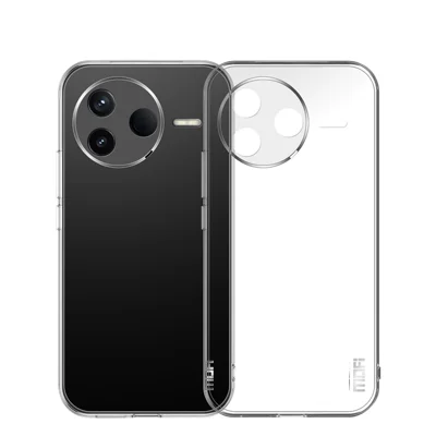 MOFI For Xiaomi Poco F7 Pro 5G / Redmi K80 5G Clear Phone Case  Ultra-Thin TPU Phone Back Cover - Transparent