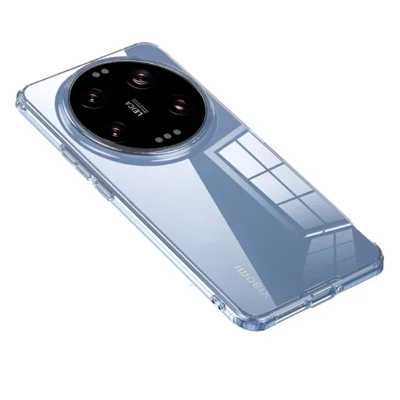 For Xiaomi 15 Ultra Case PC + TPU Phone Cover Airbag Protection - Transparent