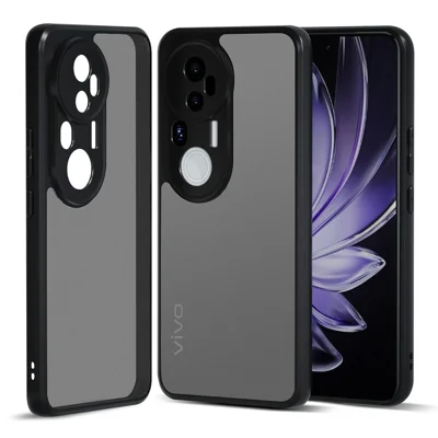 IBMRS For vivo S20 Pro 5G Case TPU + PC Heavy Duty Shockproof Phone Cover Camera Protection - Matte Black