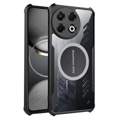 For TECNO Spark 30 Pro 4G Case Reinforced Corners TPU + Acrylic Heat Dissipation Phone Cover