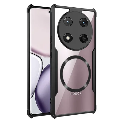 For Honor Magic7 Lite 5G / X9c 5G / X60 Pro 5G Magnetic Case Reinforced Corners TPU + Acrylic Phone Cover