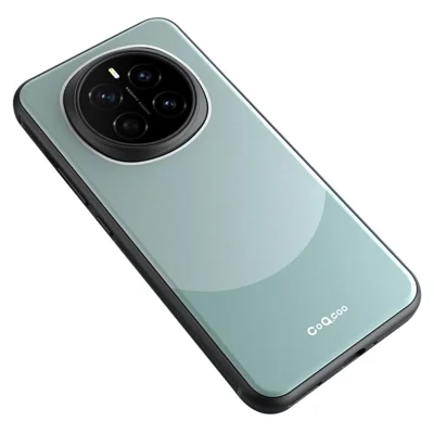 Q.COO لجهاز Honor Magic7 5G غطاء هاتفي من مادة TPU بلون تبايني وملمس ناعم - أزرق سماوي